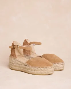 Espadrilles-Polin et moi Aurelina Espadrille taupe CHAMEAU