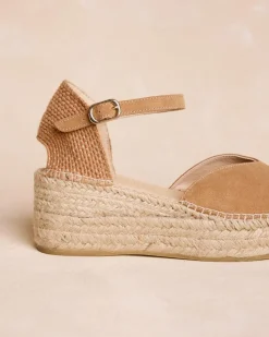 Espadrilles-Polin et moi Aurelina Espadrille taupe CHAMEAU