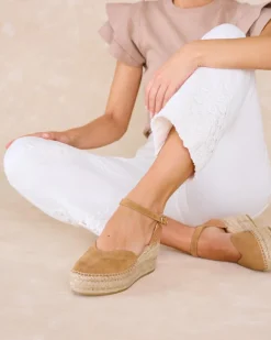 Espadrilles-Polin et moi Aurelina Espadrille taupe CHAMEAU