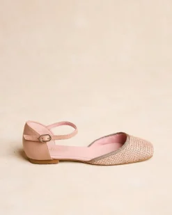 Danseurs-Polin et moi Ballerines à bout contrasté Cyrus Nu