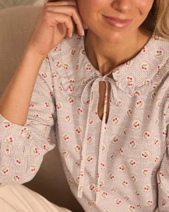 Chemisiers Et Chemises-Polin et moi Blouse à col Juliette blanc