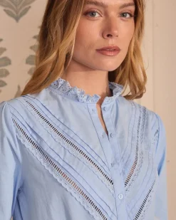 Maternité|Chemisiers Et Chemises-Polin et moi Blouse Broderie Alex Céleste