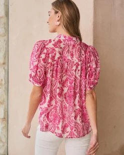 Maternité|Chemisiers Et Chemises-Polin et moi Blouse imprimée Elisabeth Rose