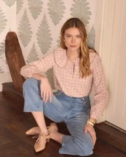 Maternité|Chemisiers Et Chemises-Polin et moi Blouse imprimée madeleine Rose