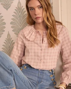 Maternité|Chemisiers Et Chemises-Polin et moi Blouse imprimée madeleine Rose