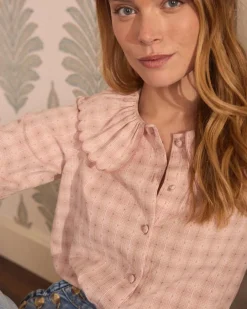Maternité|Chemisiers Et Chemises-Polin et moi Blouse imprimée madeleine Rose