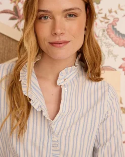 Maternité|Chemisiers Et Chemises-Polin et moi Blouse rayée Calin blanc