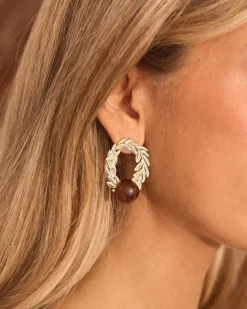 Joaillerie-Polin et moi Boucles d’eilles Tetra Stone Or