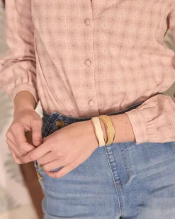 Joaillerie-Polin et moi Bracelet en raphia Tsarina beige