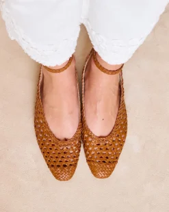 Tressé|Danseurs-Polin et moi Bride arrière Tressées Sirène Cuir