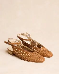 Tressé|Danseurs-Polin et moi Bride arrière Tressées Sirène Cuir