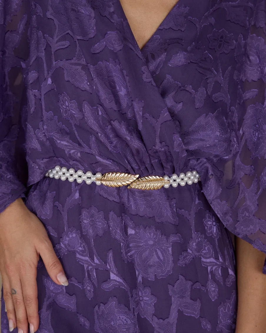 Ceintures-Polin et moi Ceinture Calista Pearl blanc