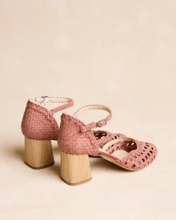 Tressé|Talons Hauts-Polin et moi Chaussure Mari Tressées Maquillage