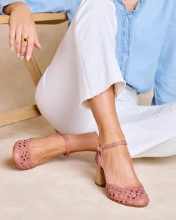 Tressé|Talons Hauts-Polin et moi Chaussure Mari Tressées Maquillage