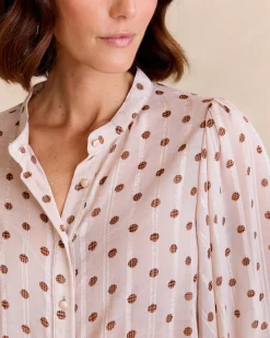 Maternité|Chemisiers Et Chemises-Polin et moi Chemise à pois Nila Cru