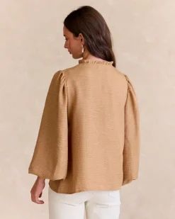 Maternité|Chemisiers Et Chemises-Polin et moi Chemise brodée Ciela CHAMEAU