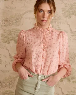 Maternité|Chemisiers Et Chemises-Polin et moi Chemise Selvina Flowers Nu