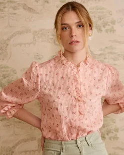 Maternité|Chemisiers Et Chemises-Polin et moi Chemise Selvina Flowers Nu