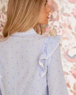 Maternité|Chemisiers Et Chemises-Polin et moi Chemisier brodé Yaritza Céleste