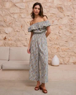 Robes Et Combinaisons-Polin et moi Combinaison de vol Grace Turquoise