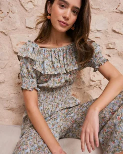 Robes Et Combinaisons-Polin et moi Combinaison de vol Grace Turquoise