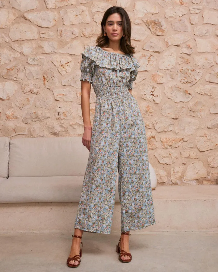 Robes Et Combinaisons-Polin et moi Combinaison de vol Grace Turquoise