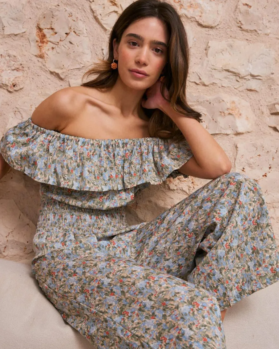 Robes Et Combinaisons-Polin et moi Combinaison de vol Grace Turquoise