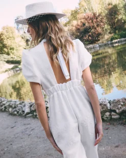 Mariée-Polin et moi Combinaison Mariée Aylén blanc