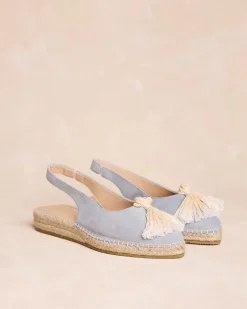Espadrilles-Polin et moi Concetta Detail Espadrille Céleste