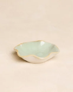 Domicile-Polin et moi Dalina Plateau à bijoux menthe