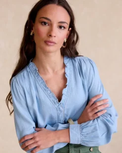 Maternité|Chemisiers Et Chemises-Polin et moi Beatriz Blouse denim