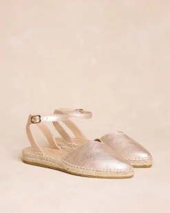 Espadrilles-Polin et moi Espadrille à bento lumineuse ARGENT
