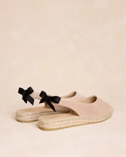 Espadrilles-Polin et moi Espadrille à nœud Iris Taupe