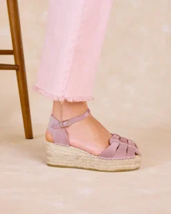 Espadrilles-Polin et moi Espadrille au crabe Nicol Taupe