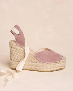 Espadrilles-Polin et moi Espadrille compensée Claudine Taupe