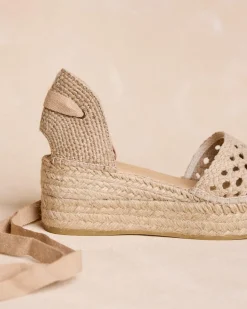 Espadrilles-Polin et moi Espadrille compensée Elisabetta Cru
