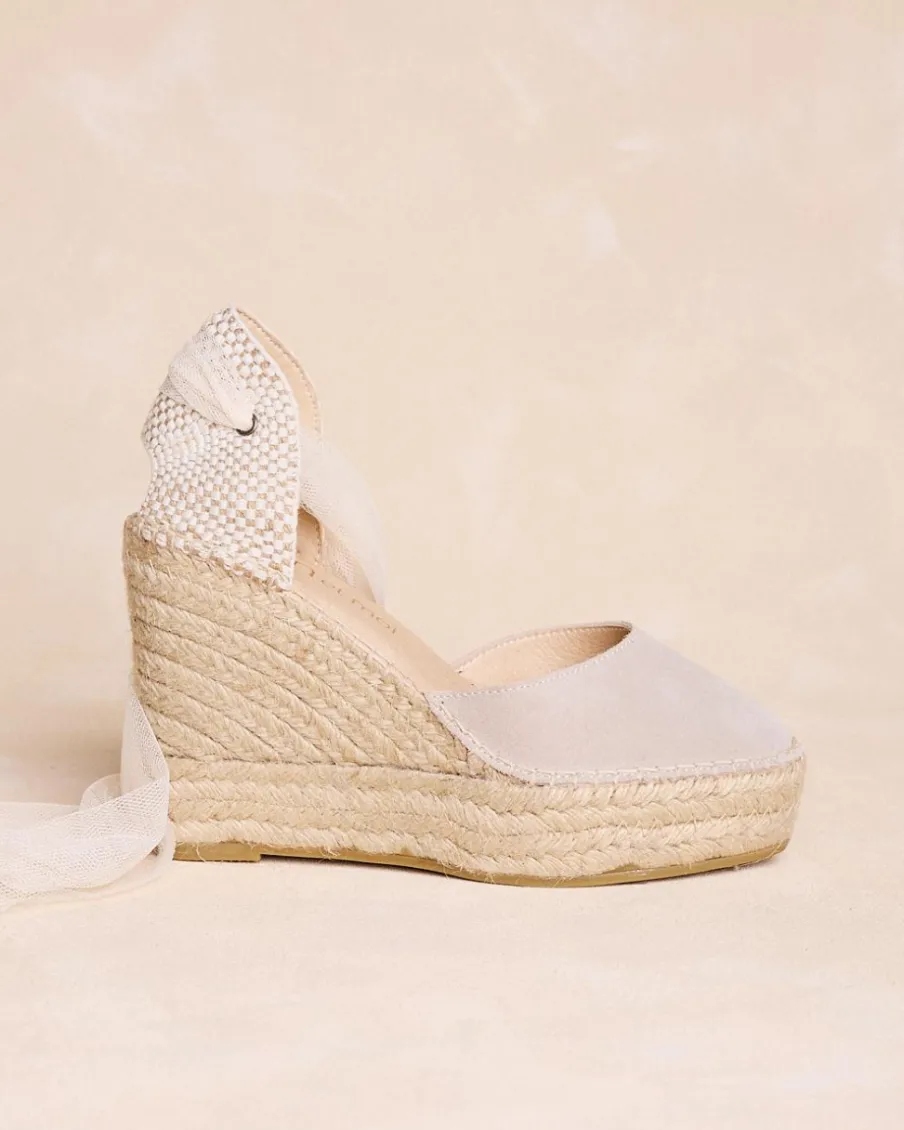 Espadrilles-Polin et moi Espadrille compensée Hortense Sable