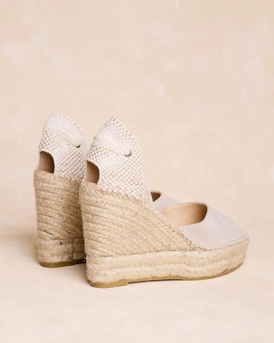 Espadrilles-Polin et moi Espadrille compensée Hortense Sable