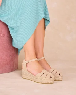 Espadrilles-Polin et moi Espadrille crabe Alizée Sable