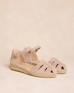 Espadrilles-Polin et moi Espadrille crabe Eugénie Taupe