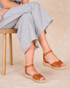 Espadrilles-Polin et moi Espadrille en Issota Cuir