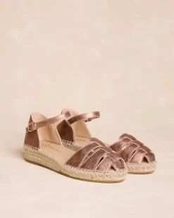 Espadrilles-Polin et moi Espadrille mangeuse de crabe Adèle MAQUILLAGE