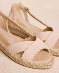 Espadrilles-Polin et moi Espadrille plate Flavie Sable