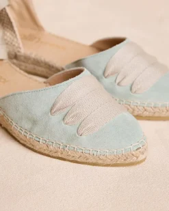 Espadrilles-Polin et moi Espadrilles à lanières Ludovica Eucalyptus