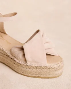 Espadrilles-Polin et moi Faustine Knot Espadrille Sable
