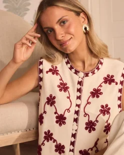 Maternité|Blazer Et Vestes-Polin et moi Gilet Zelinda imprimer Cru