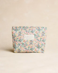 Domicile-Polin et moi Haliena Fleurs Trousse de toilette ROSE