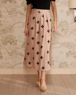 Jupes-Polin et moi Jupe Janelle Flower beige