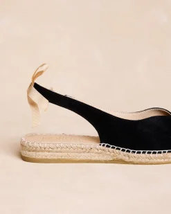 Espadrilles-Polin et moi Kaia Bow Espadrille noir