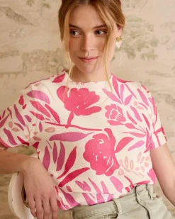 T-shirts Et Hauts-Polin et moi Les imprimer Quelda Fuchsia